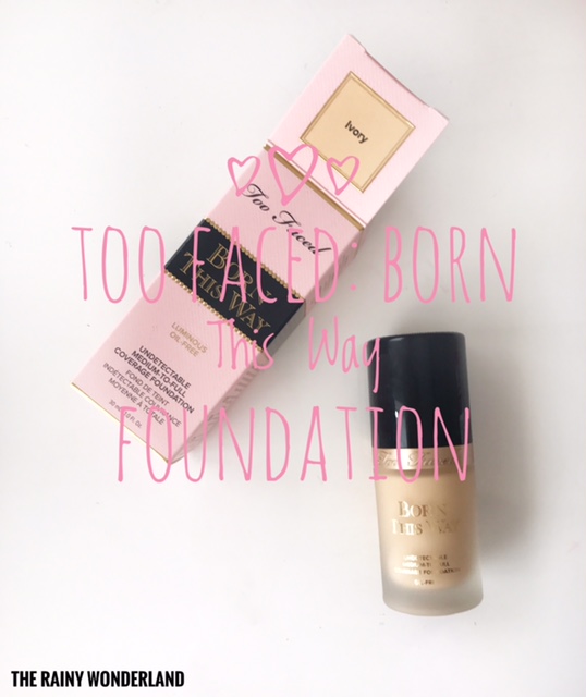 Too Faced Born This Way Foundation Review Ivory
